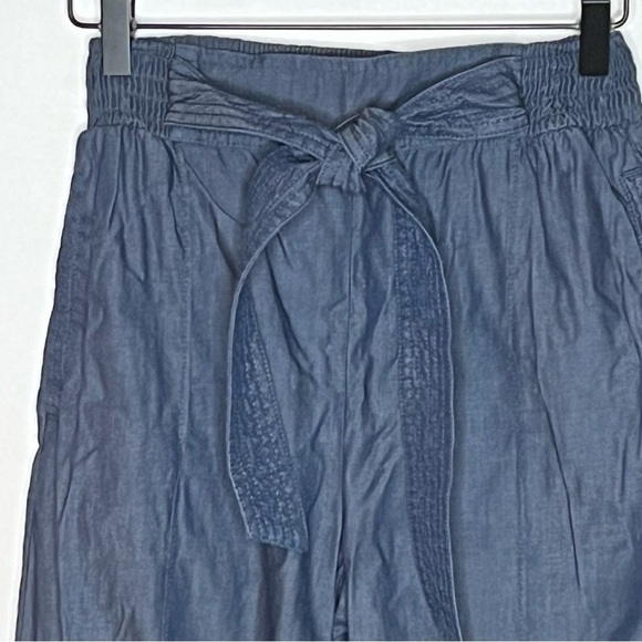 Anthropologie Traveler Chambray Tie-Waist Joggers XS - Picture 6 of 13